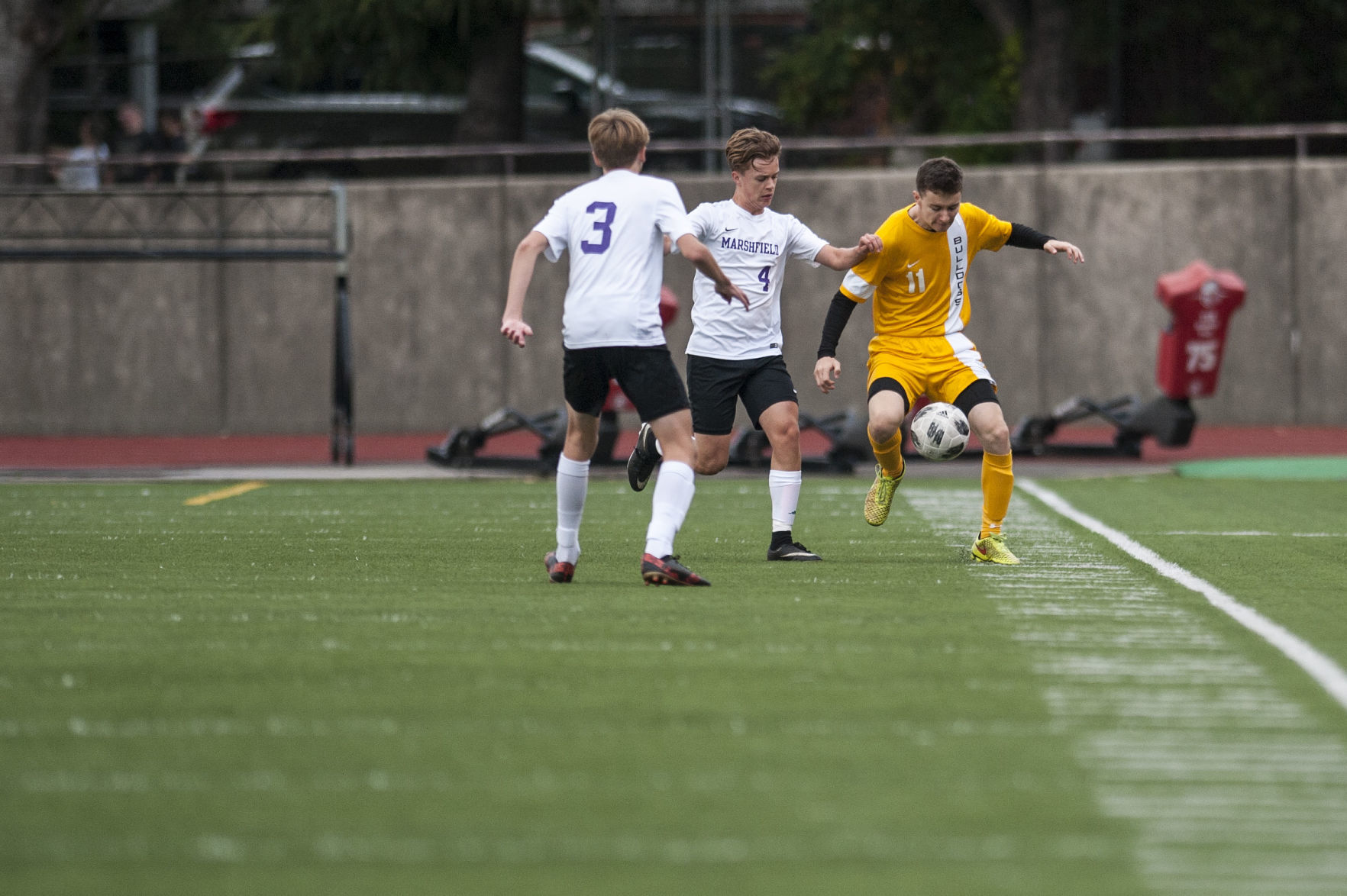 North Bend Boys Soccer Vs. Marshfield